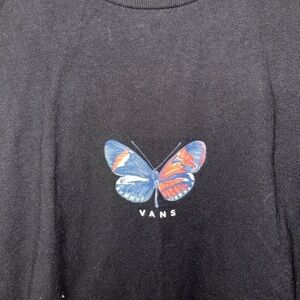 Vans butterfly shirt